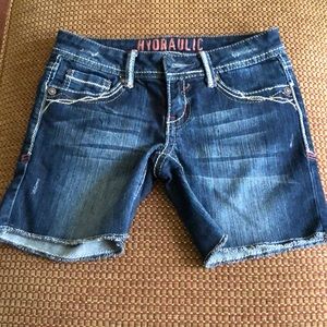 Hydraulic Denim Shorts (Juniors)